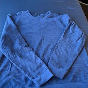 Gerry Weber Men's Striped Blue Crewneck Sweater